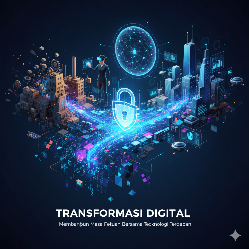 Ilustrasi Transformasi Digital